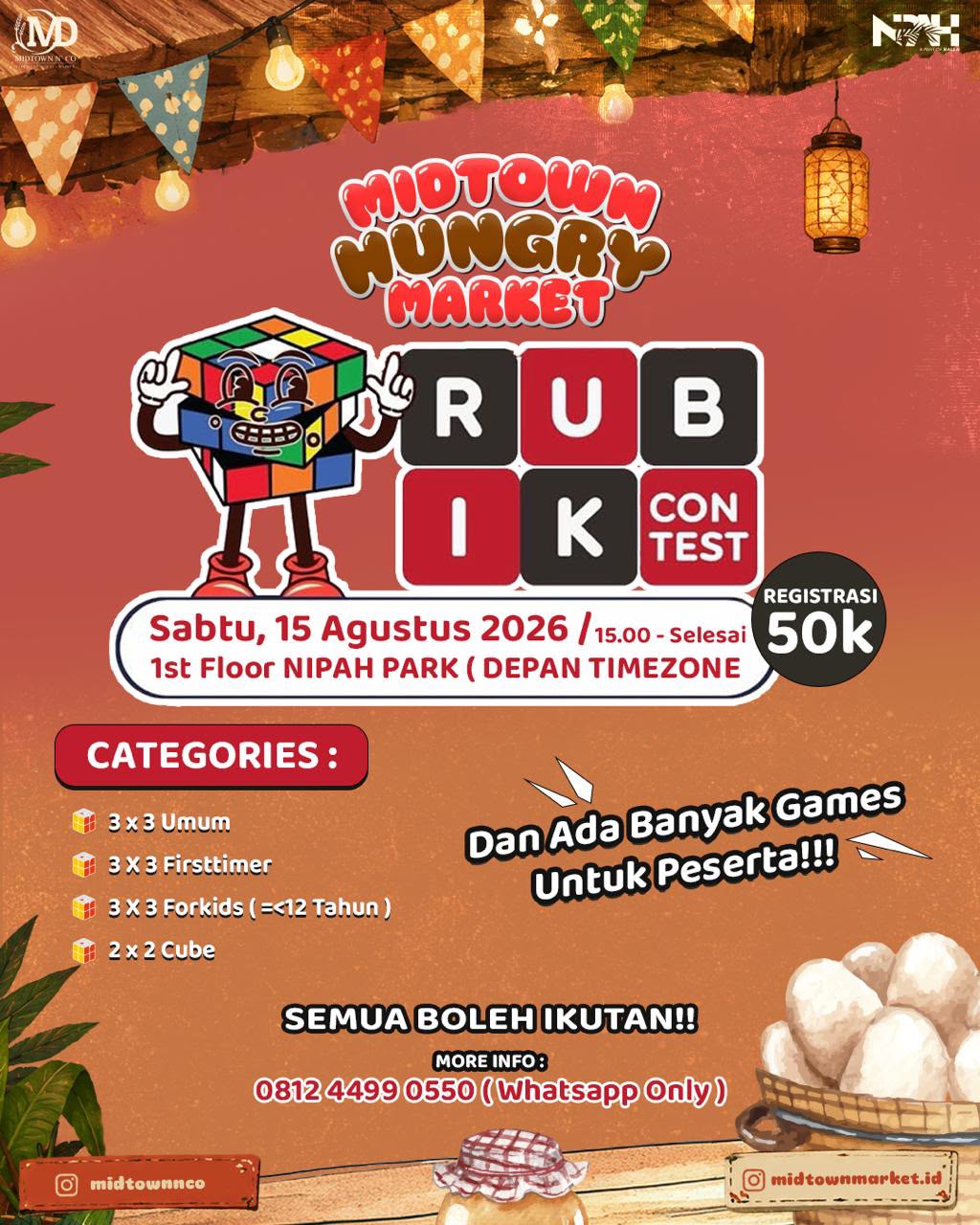 Midtown Hungry Market Rubik Contest