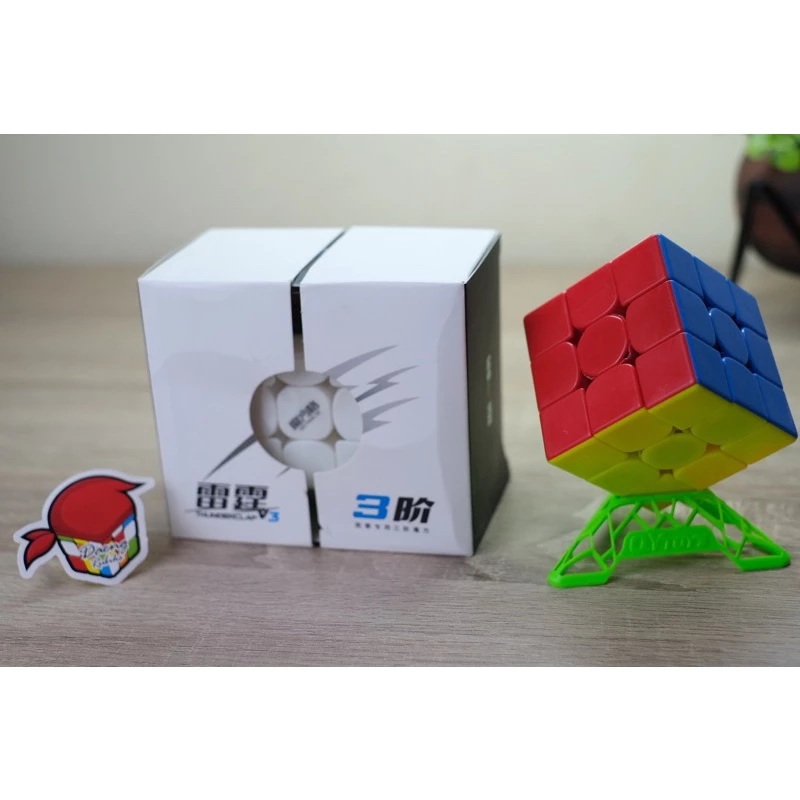 Rubik 3x3 Thunderclap Stickerless