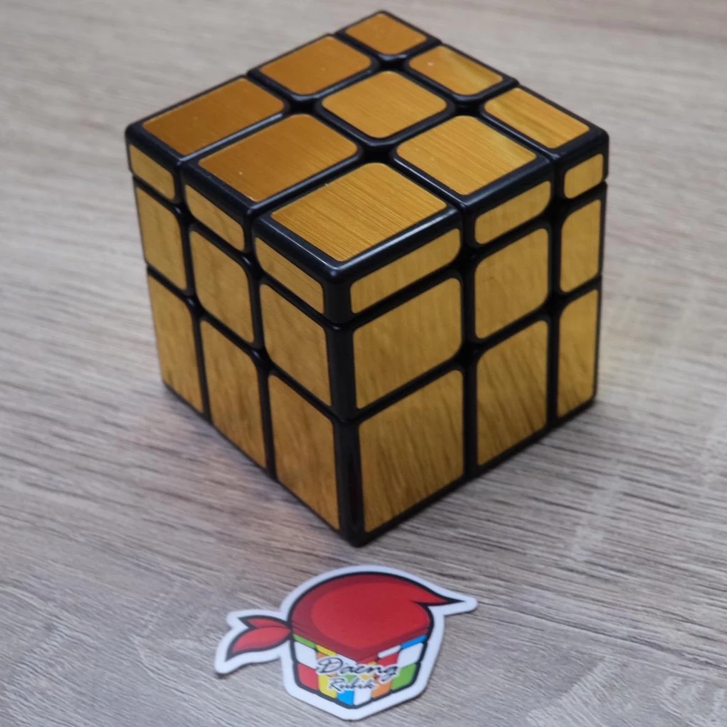 CUBE 3x3 MOYU MEILONG MIRROR 3x3 BLACK GOLD