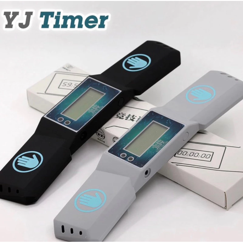 TIMER RUBIK YJ YONG JUN BLACK (PENGHITUNG WAKTU)