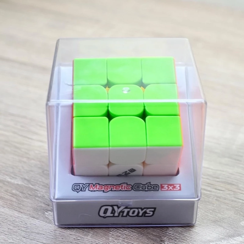 RUBIK 3x3 QIYI MS MAGNETIC STIKERLESS