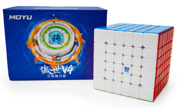 6x6 Moyu Aoshi V2 Stikerless Triple Track Version